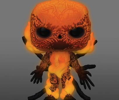 FUNKO POP TELEVISION STRANGER THINGS EXCLUSIVE - VECNA ON FIRE 1464