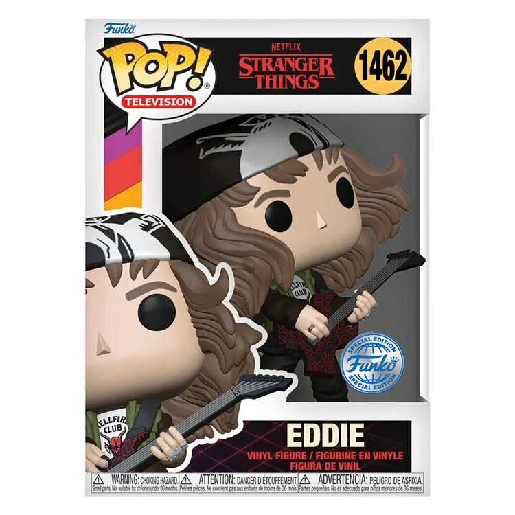 FUNKO POP STRANGER THINGS S4 EXCLUSIVE - EDDIE 1462