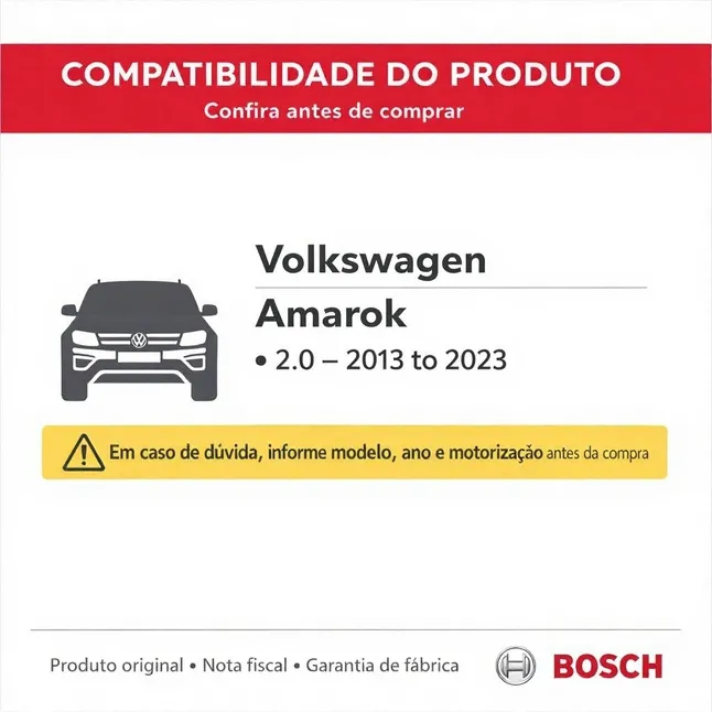 Bico Injetor Vw Amarok 2.0 Tdi 2012 Em Diante 0445110646