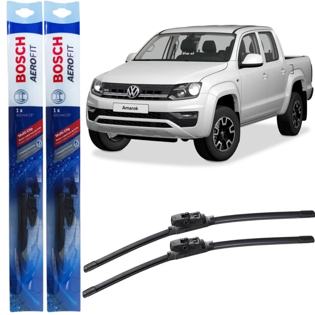 Par Palheta Limpador Parabrisa Multiclip Amarok 2013 À 2024