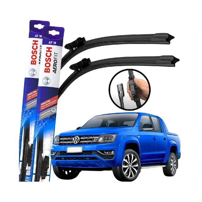 Par Palheta Limpador Parabrisa Multiclip Amarok 2013 À 2024