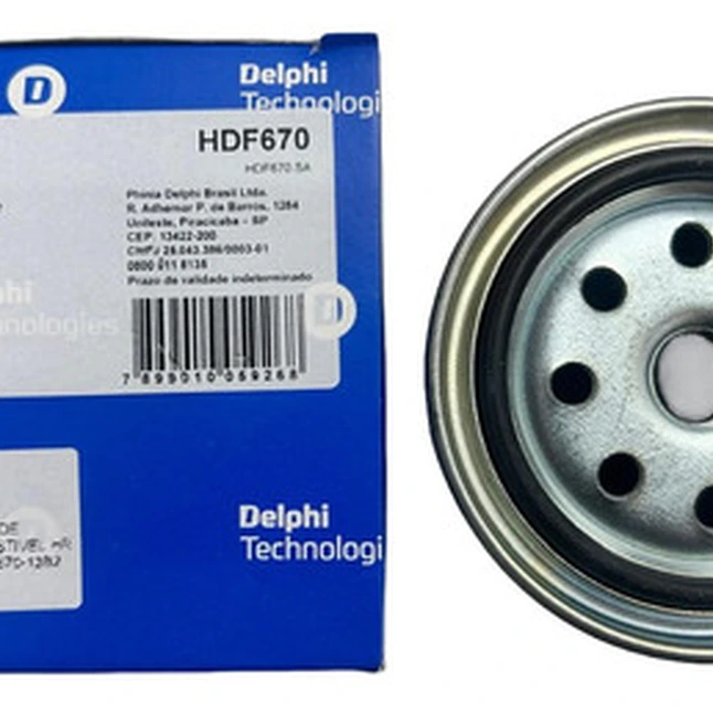 Filtro De Combustível Hr / K2500 2.5 16v Após 2013 Delphi