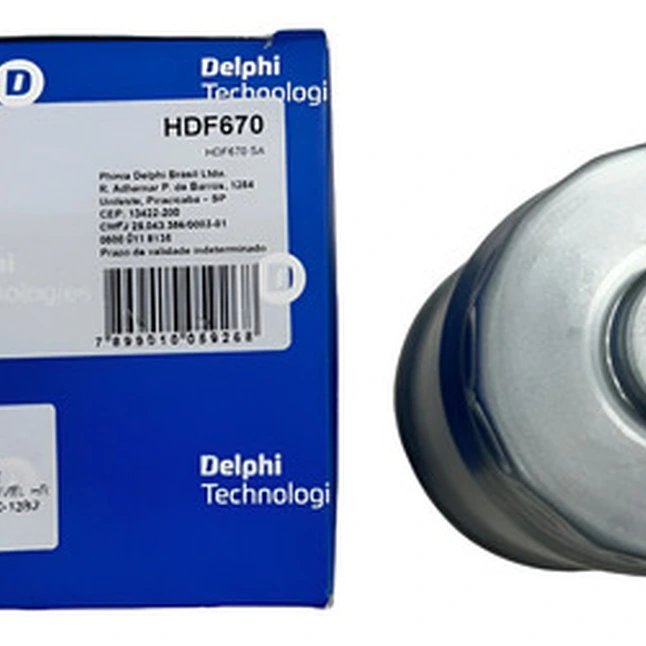 Filtro De Combustível Hr / K2500 2.5 16v Após 2013 Delphi