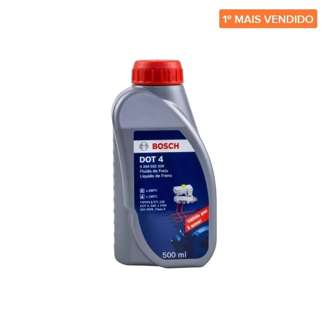 Fluido De Freio Bosch DOT4 500ml Dot 4