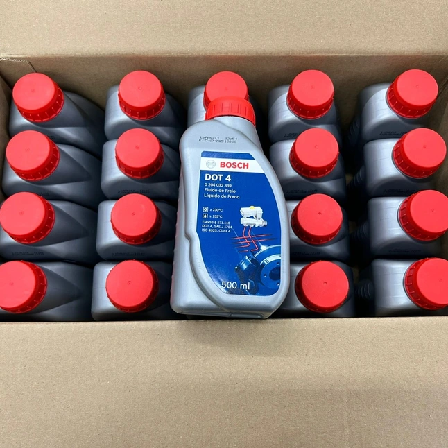 Kit 2 Fluído Freio Bosch Dot 4 500ml Original Pronta Entrega