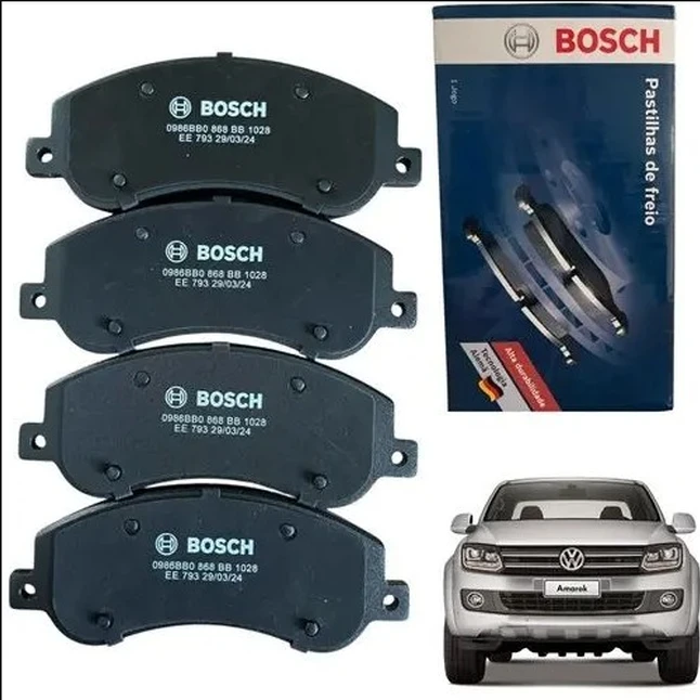 Pastilhas Freios Amarok Bosch