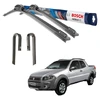 Palheta Parabrisa Bosch Original Fiat Strada 2010 A 2014 - imagem 1