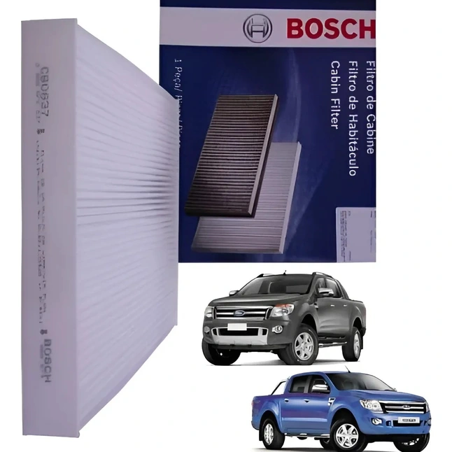 Filtro Ar Condicionado Cabine Ford Ranger 2012 A 2023 Bosch