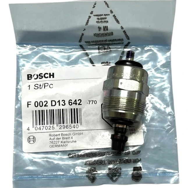 Válvula Solenoide Bomba Injetora S10 Ranger Sprinter Bosch