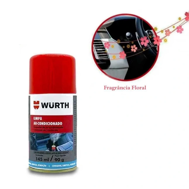 Limpa Ar Condicionado Wurth Floral