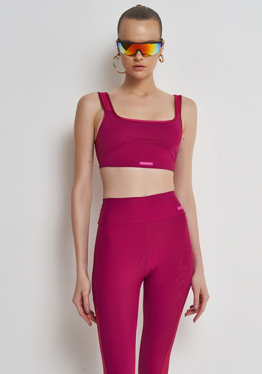 Conjunto Top E Calça Legging Sport Performance