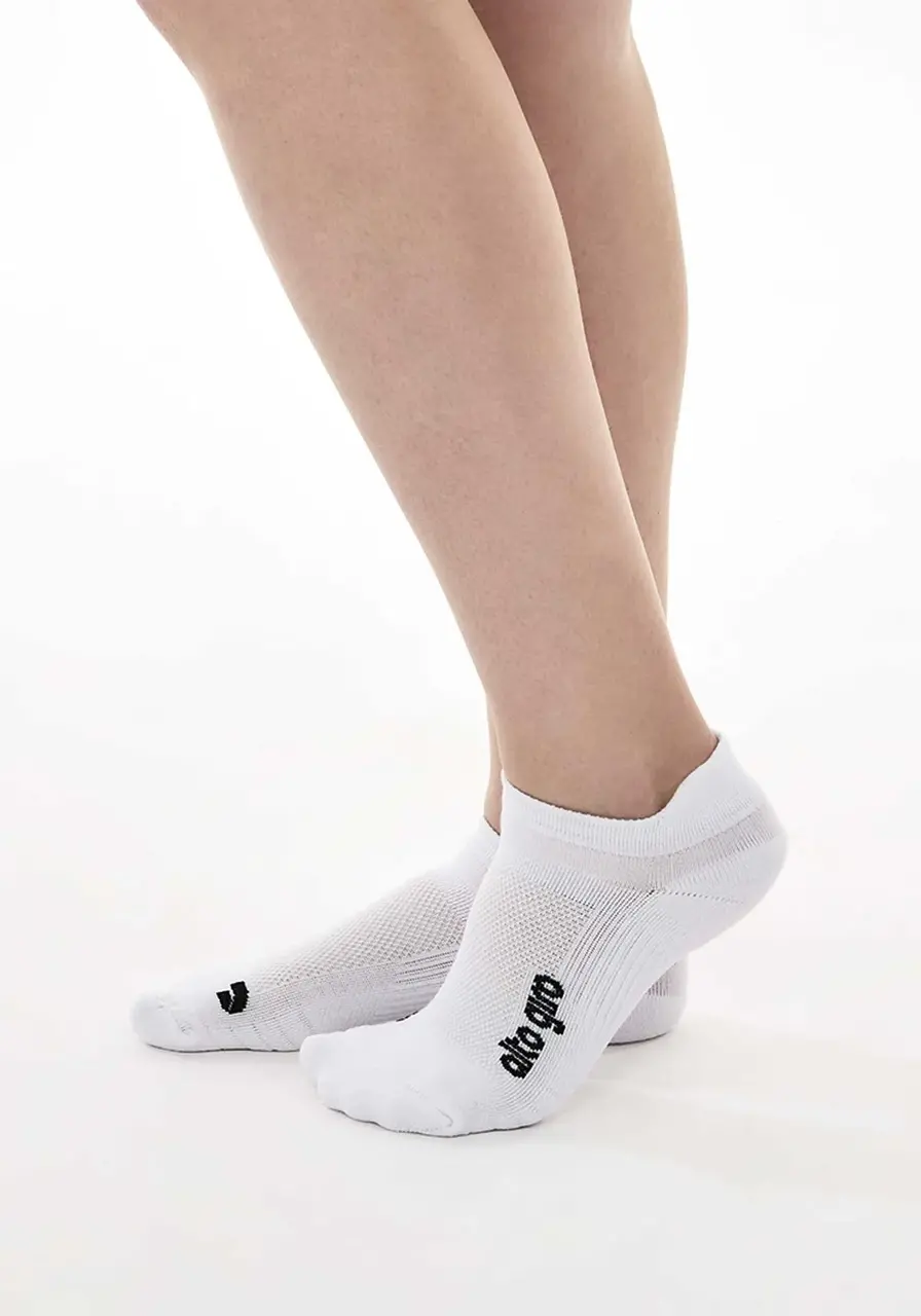 Meia Feminina Proteção Calcanhar Alto Giro