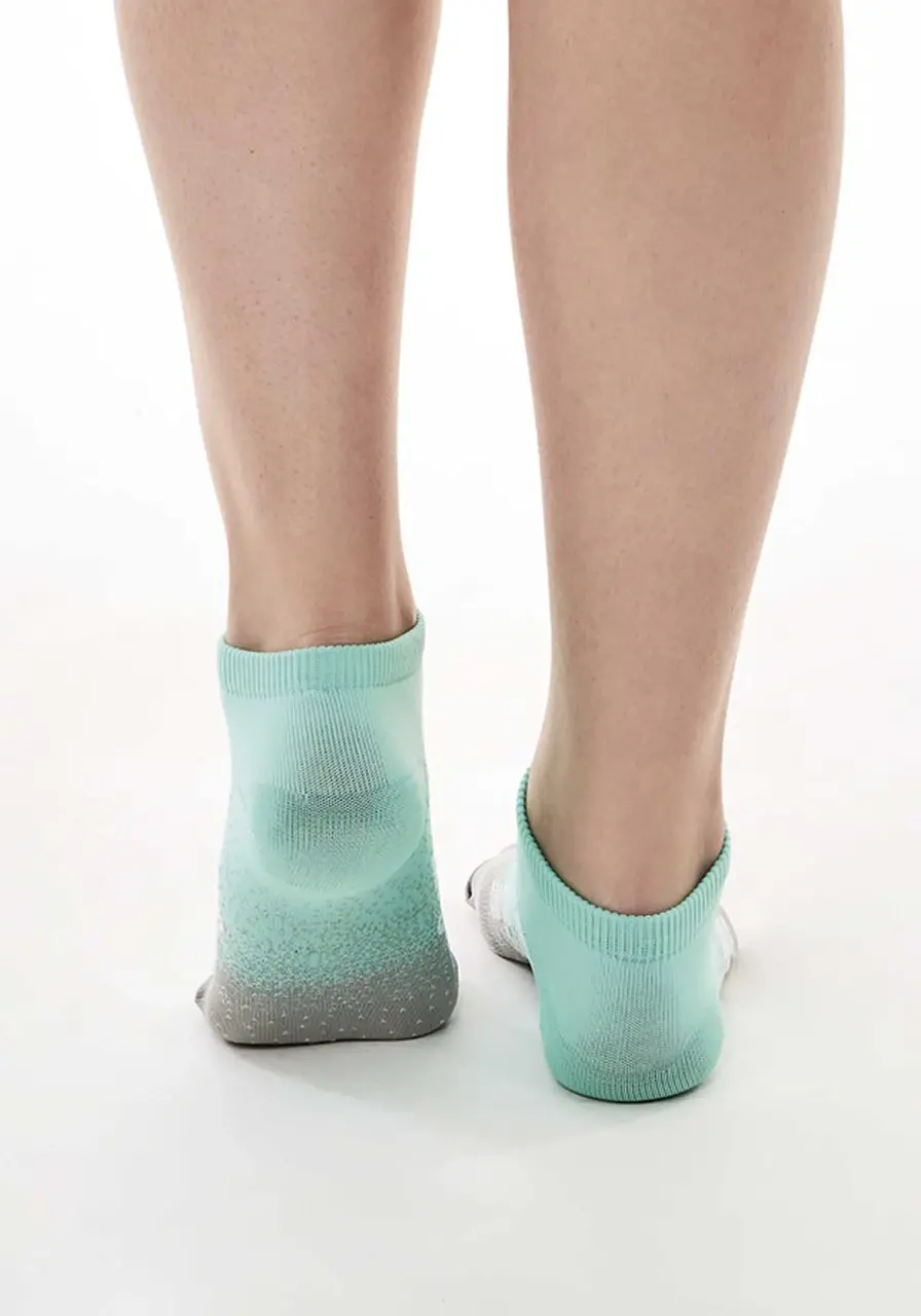 Meia Invisivel Degrade Alto Giro