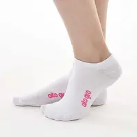 Meia Feminina Logo Neon Alto Giro - imagem 1