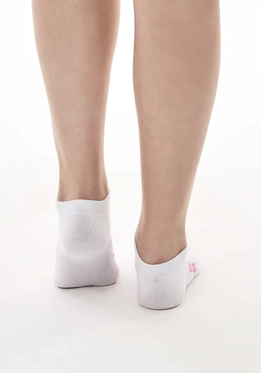 Meia Feminina Logo Neon Alto Giro