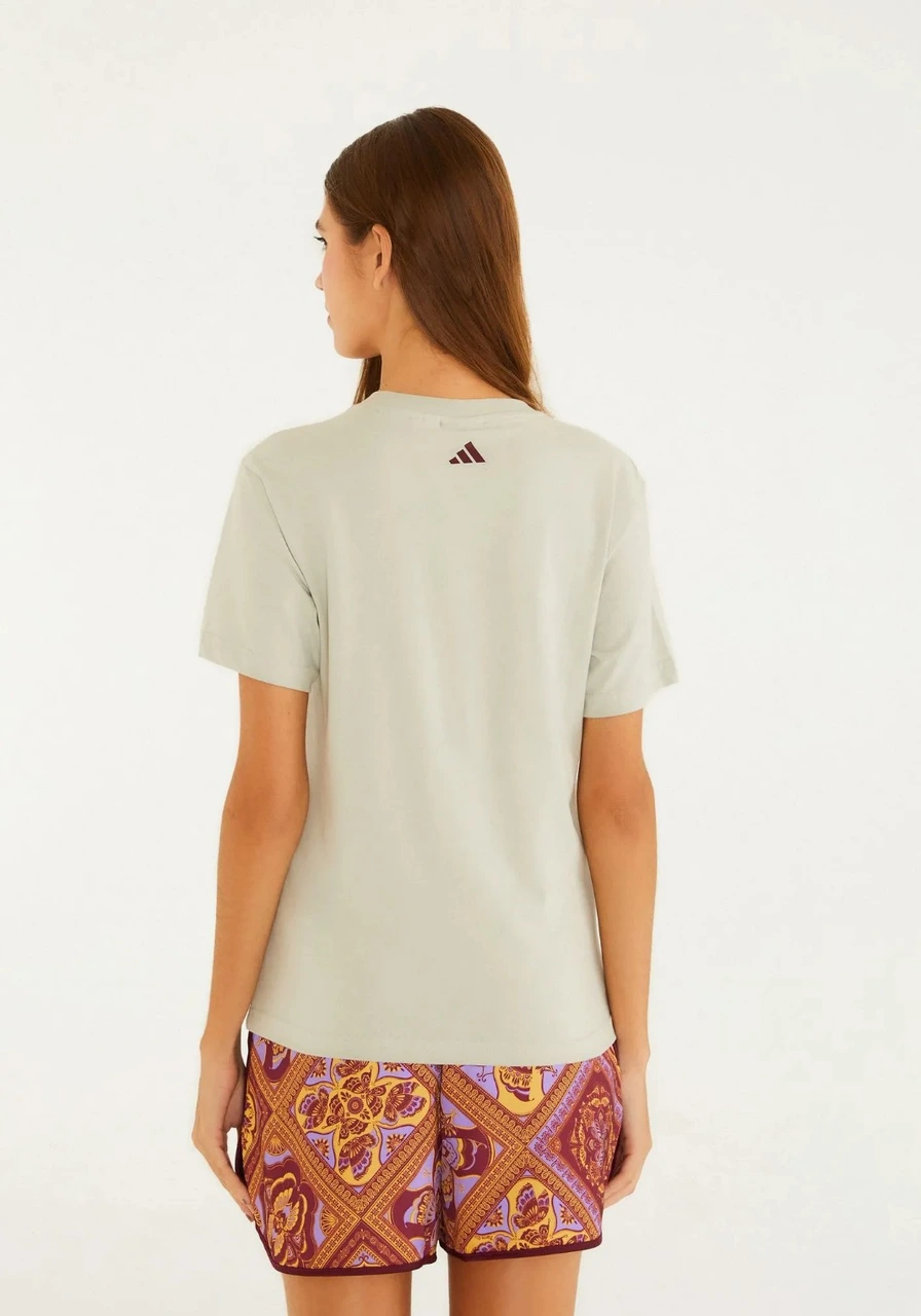 T-Shirt Adidas Pássaros Lilac Farm Ref 16074