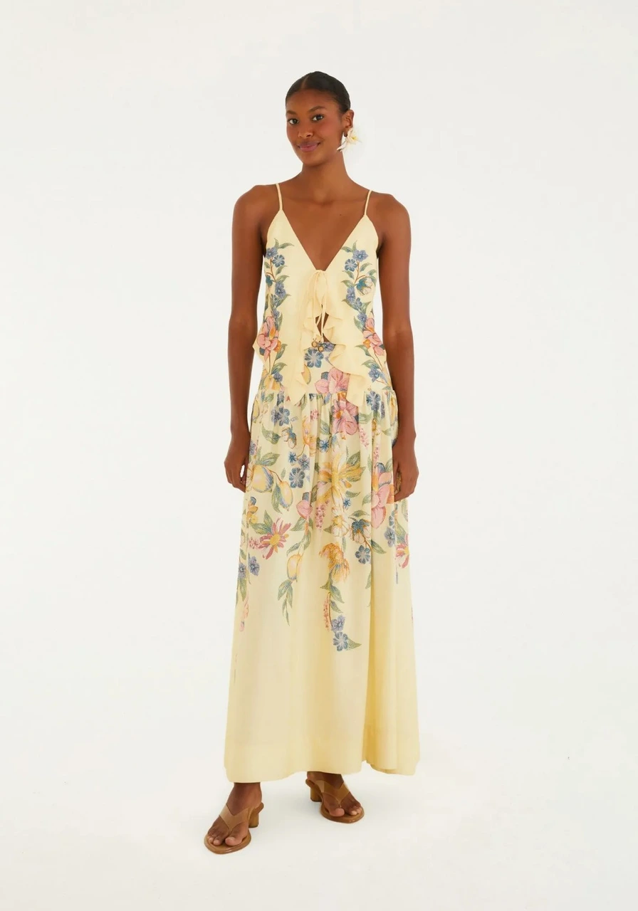 Blusa Estampada Maira Lenço Farm Ref 16109