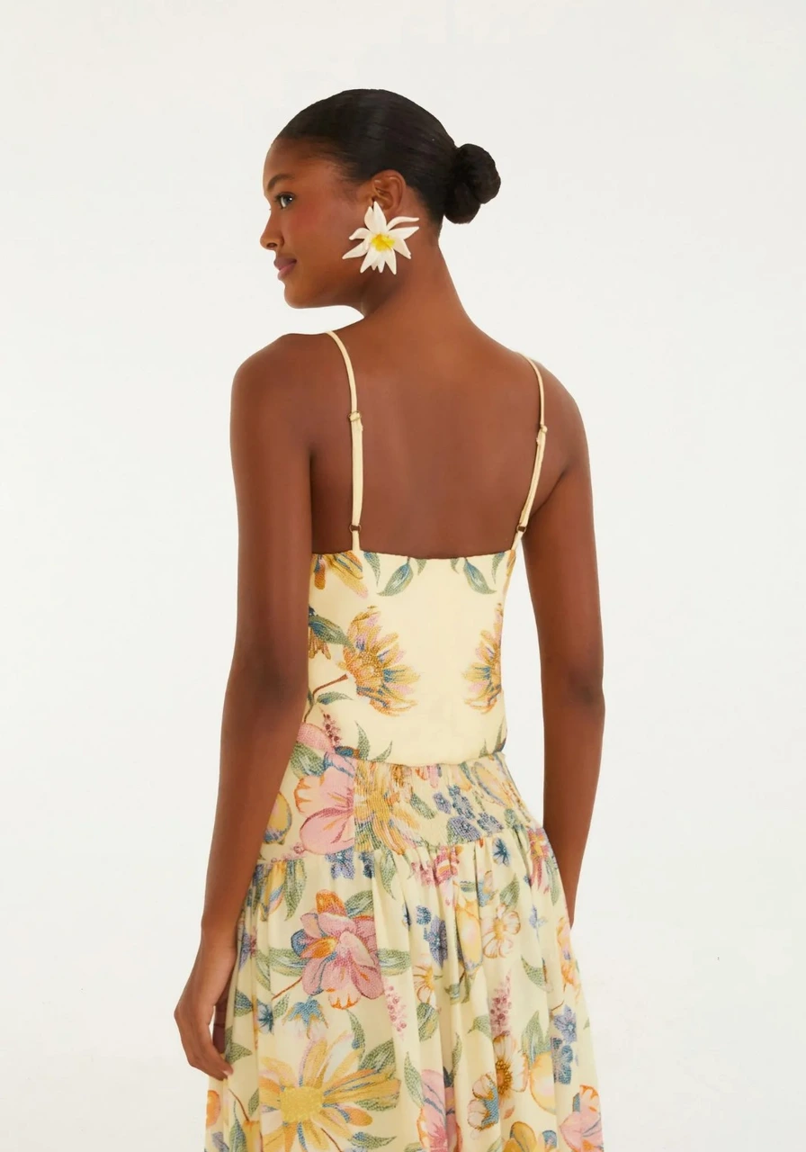 Blusa Estampada Maira Lenço Farm Ref 16109