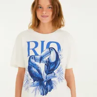 T-Shirt Media Rio Tucanos Farm Ref 15490 - imagem 2