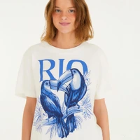 T-Shirt Media Rio Tucanos Farm Ref 15490 - imagem 2