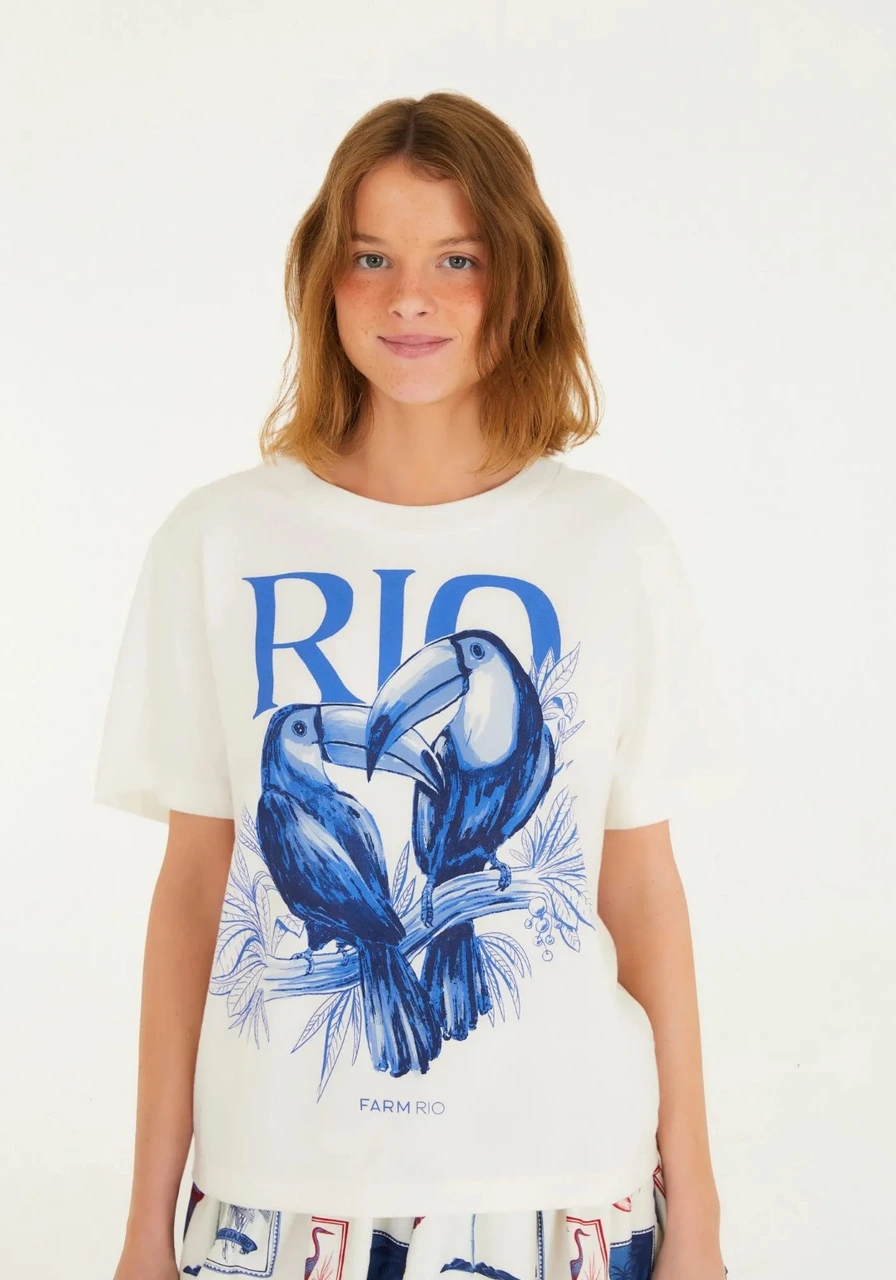 T-Shirt Media Rio Tucanos Farm Ref 15490