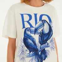 T-Shirt Media Rio Tucanos Farm Ref 15490 - imagem 4