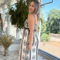 Vestido Cropped Sem Manga Manoela Farm Ref 15143 - imagem 2