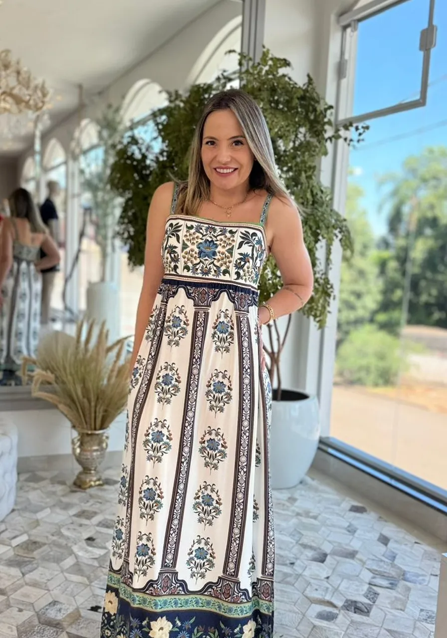 Vestido Cropped Sem Manga Manoela Farm Ref 15143