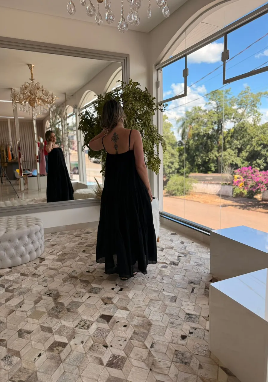 Vestido Alcinhas Marias Farm Ref 15145