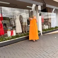 Vestido Um Ombro Só Laranja Farm Ref 11569 - imagem 3