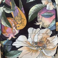 Mochila Farm Xodó Romance Em Flor Preta - imagem 2