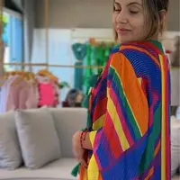 Kimono Localizado Listras Bia Farm  - imagem 3