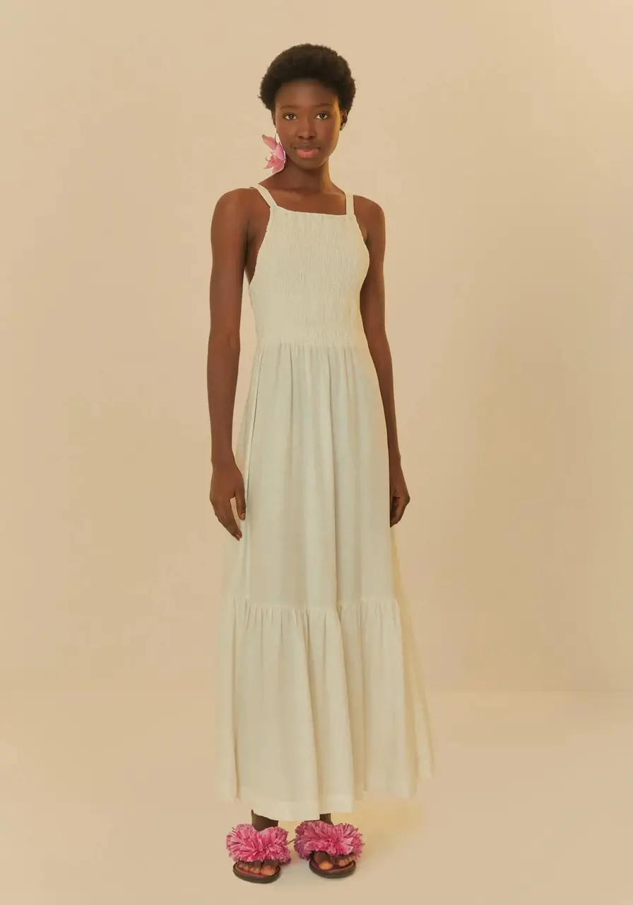 Vestido Maria Lastex Farm 