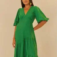 Vestido Mangas Marias Farm - imagem 4