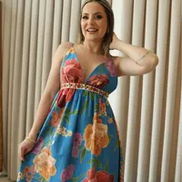 Vestido Cropped Beleza Tropical  Duda Farm  - imagem 1