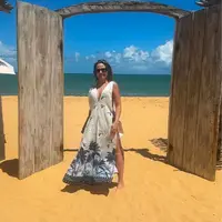 Vestido Localizado Céu Tropical Farm  - imagem 2