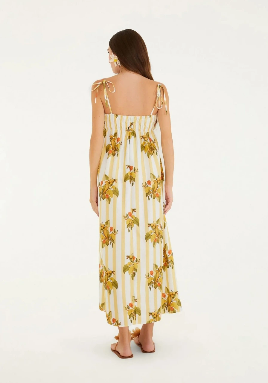 Vestido Cropped Pássaro Chic Farm Ref 14872