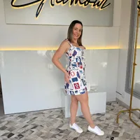 Vestido Curto Tropical Vintage Farm Ref 15148 - imagem 2