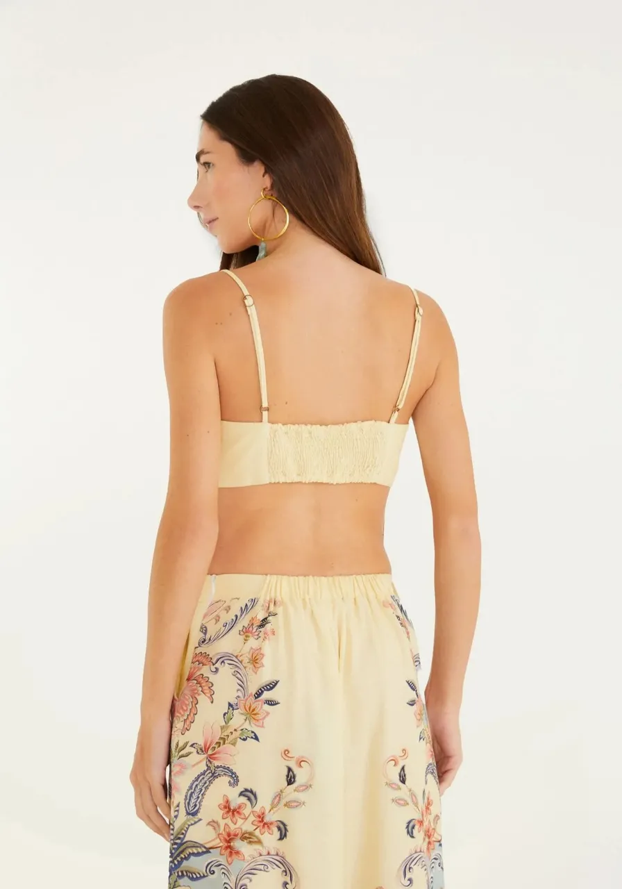 Blusa Lenço Encanto Boho Farm Ref 14860