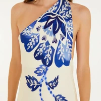 Vestido Ombro Só Estampado Paraíso Farm Ref 15987 - imagem 2