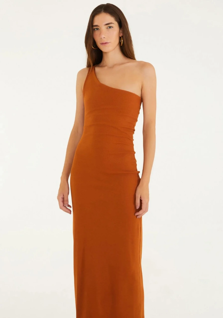 Vestido Ombro Só Rolote Farm Ref 15988