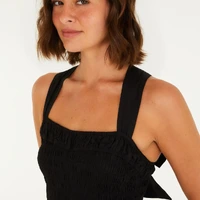 Blusa Lastex Peplum Farm Ref 14863 - imagem 2
