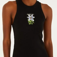 Vestido Midi Rib Maxi Flor Farm Ref 15789 - imagem 2