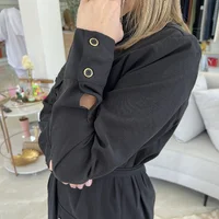 Vestido Curto Com Bolso Cargo - imagem 4