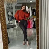 Blusa Manga Longa Abertura Na Lateral morena rosa - imagem 2