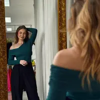 Calça Carlota Costa Reta Transpassada - imagem 3