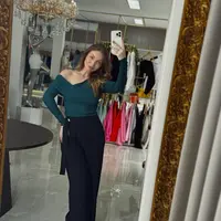 Calça Carlota Costa Reta Transpassada - imagem 1