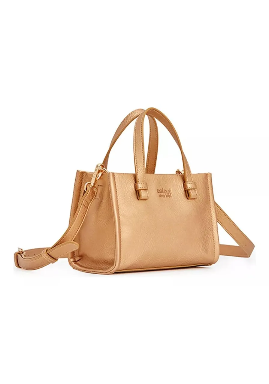 Bolsa Colcci Dourado Metalizado