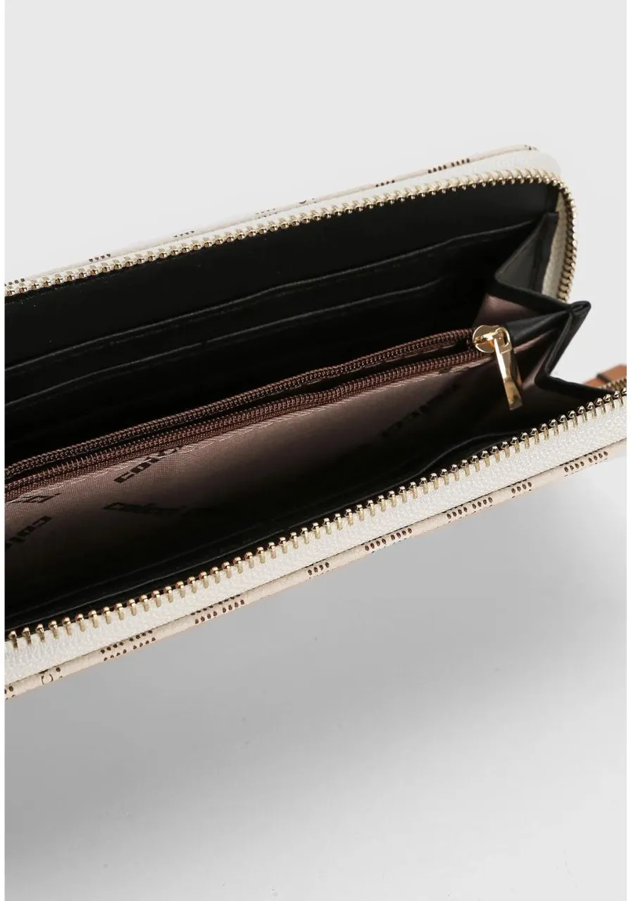 Carteira Colcci Monograma Off White