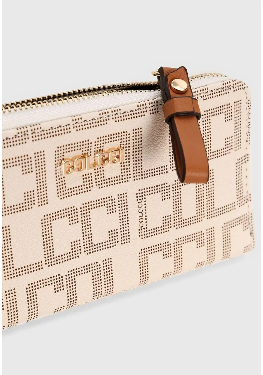 Carteira Colcci Monograma Off White